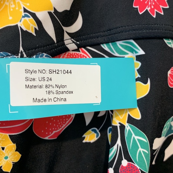 LNWT Septangle Swim Top - Picture 3 of 4